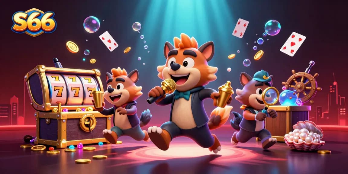 Players immerse in the lively S666 comedy casino experience, filled with excitement and games.