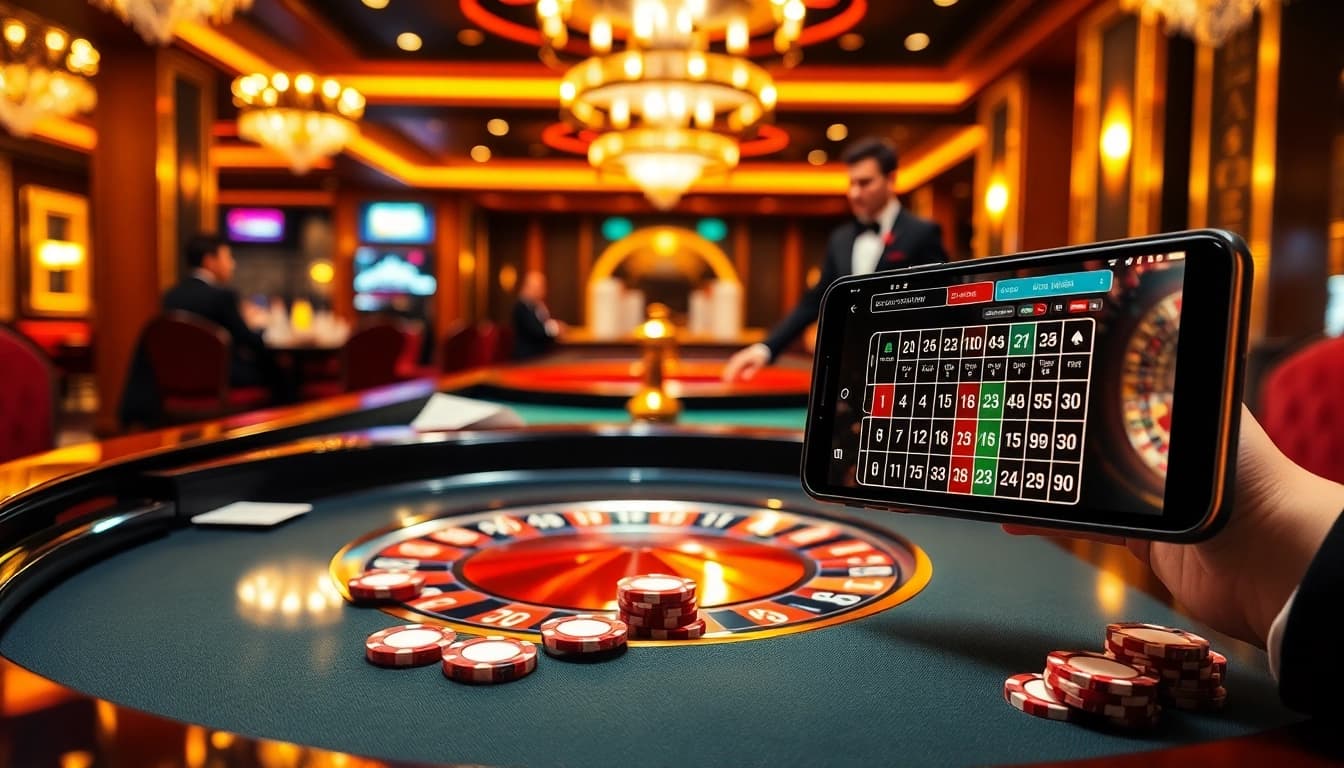 A glamorous roulette table scene representing the luxury of trang chủ rr88 online casino gaming.