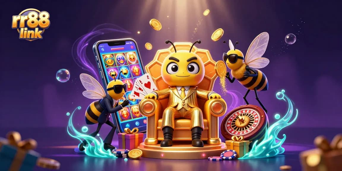 Experience the thrill of gaming with rr88 link, showcasing a vibrant slot game scene with engaging characters.