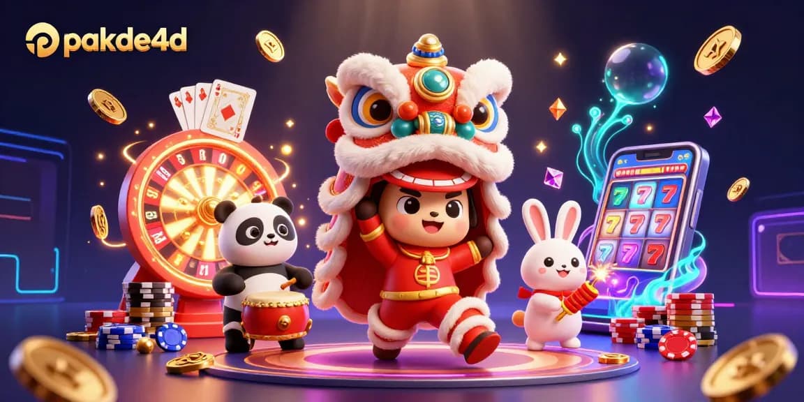 Experience the excitement of pakde4d with thrilling casino elements and engaging characters in a vibrant scene.