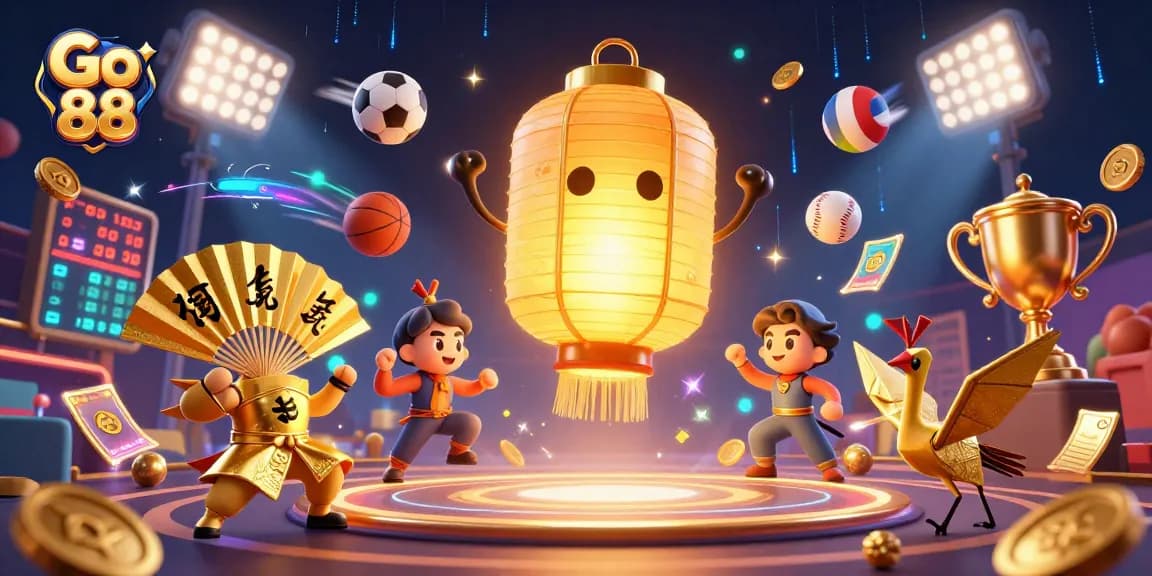 Experience exciting gameplay at Go 88 with dynamic sports betting elements in a vibrant casino setting.