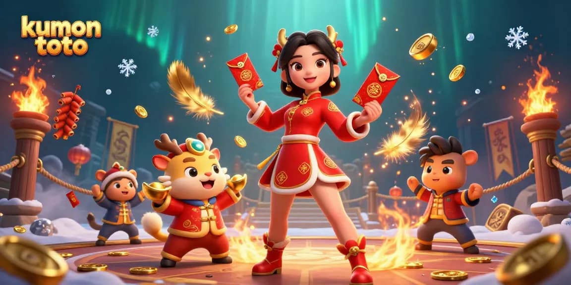 Enhance your strategy with kumon toto in this vibrant online gambling illustration.