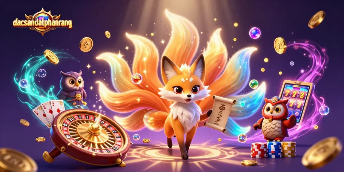 Experience thrilling gambling action at dacsandatphanrang with lively spirits and casino elements lighting up the scene.