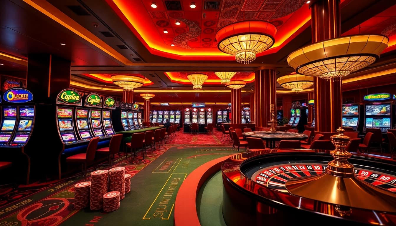 Experience excitement at LUCK8 with vibrant casino games like slots and poker.