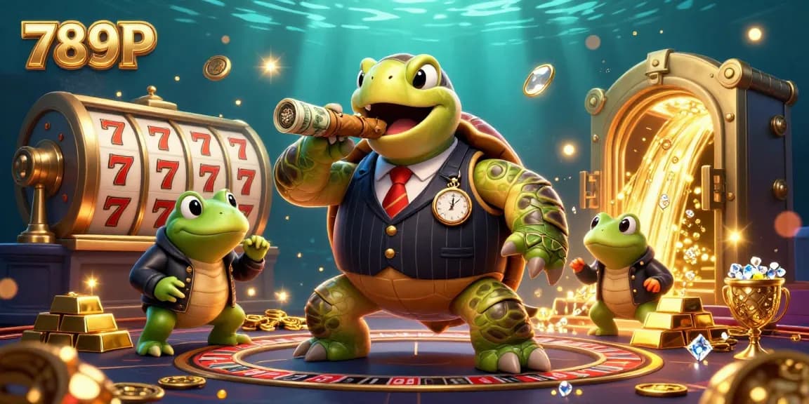 Engage with 789P's vibrant online casino adventure, featuring exciting slot reels and gold treasures.