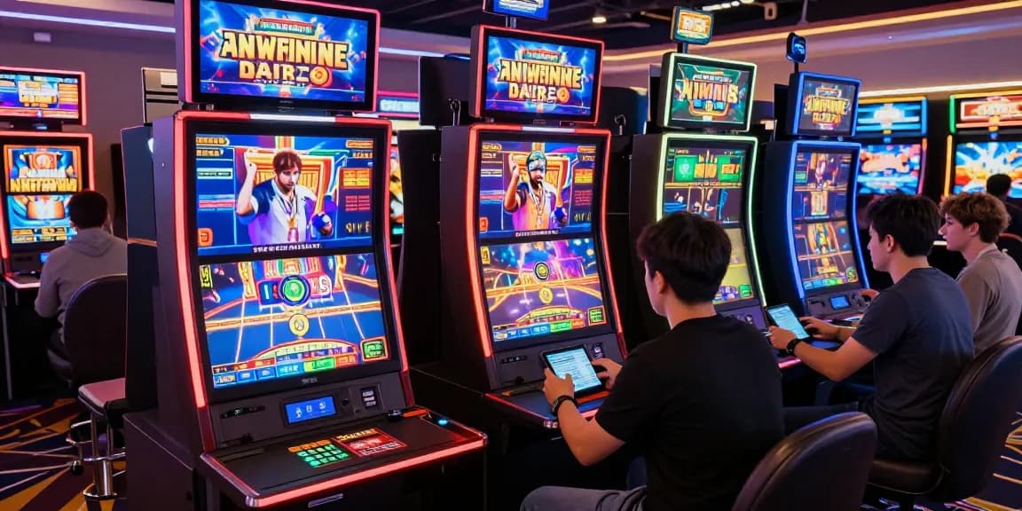 New online casinos offering exciting gaming experiences in a vibrant atmosphere.