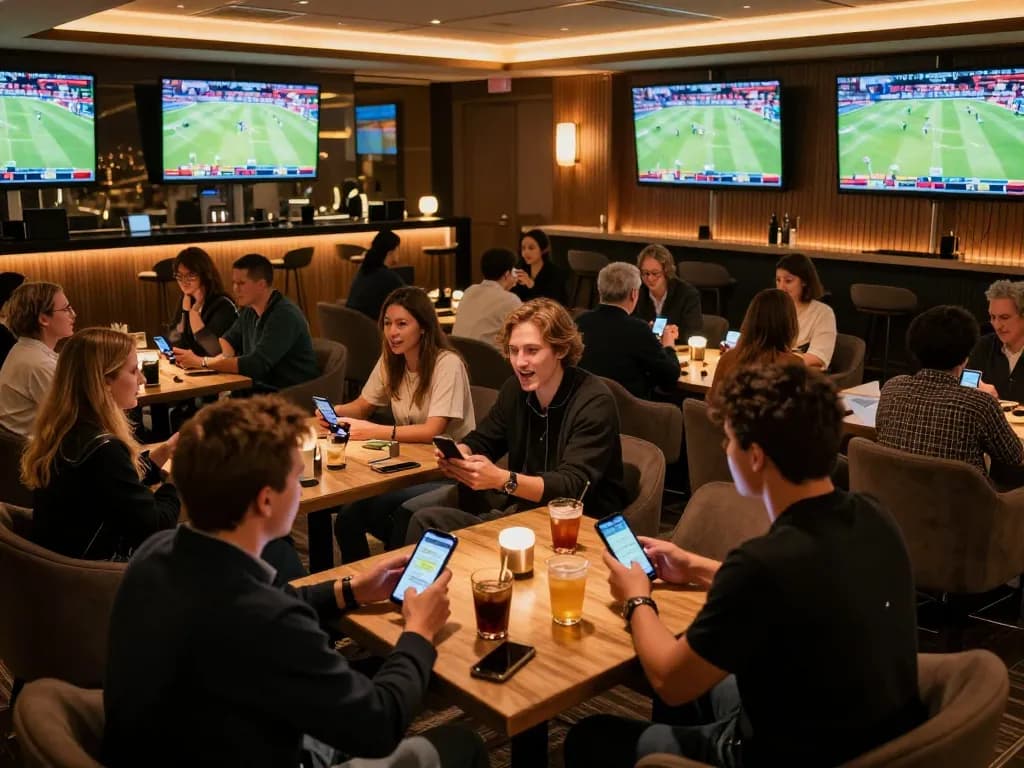 Place bets on toto hk while enjoying a thrilling sports betting lounge atmosphere.