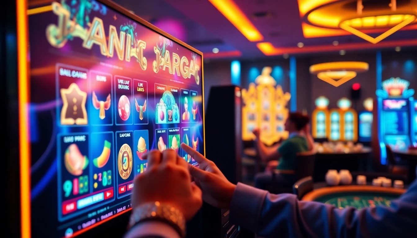 Exciting online gaming experience featuring 23win's vibrant casino environment.