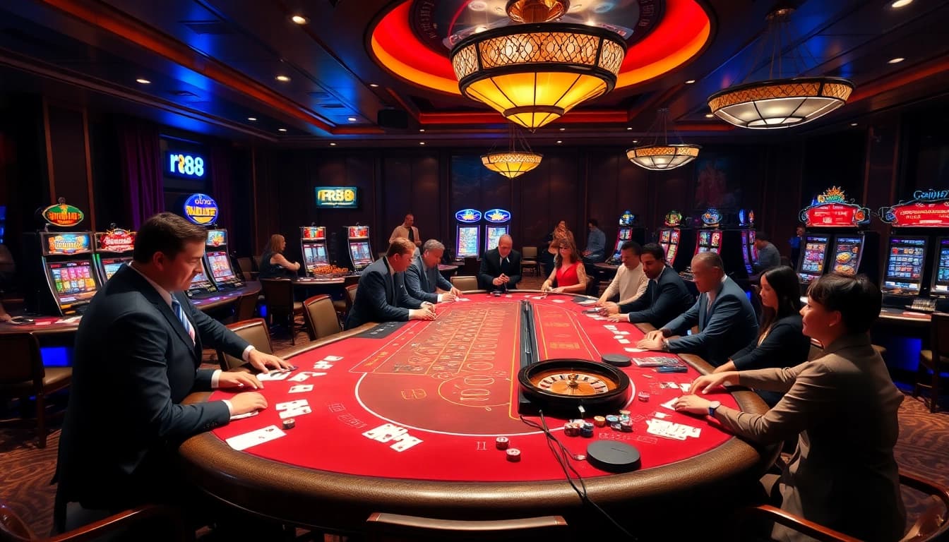 Experience the thrill of rr88 mov with professional dealers and vibrant casino games.