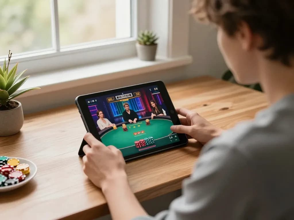 Engaging in online poker gaming at home with transcrime analysis for better strategies