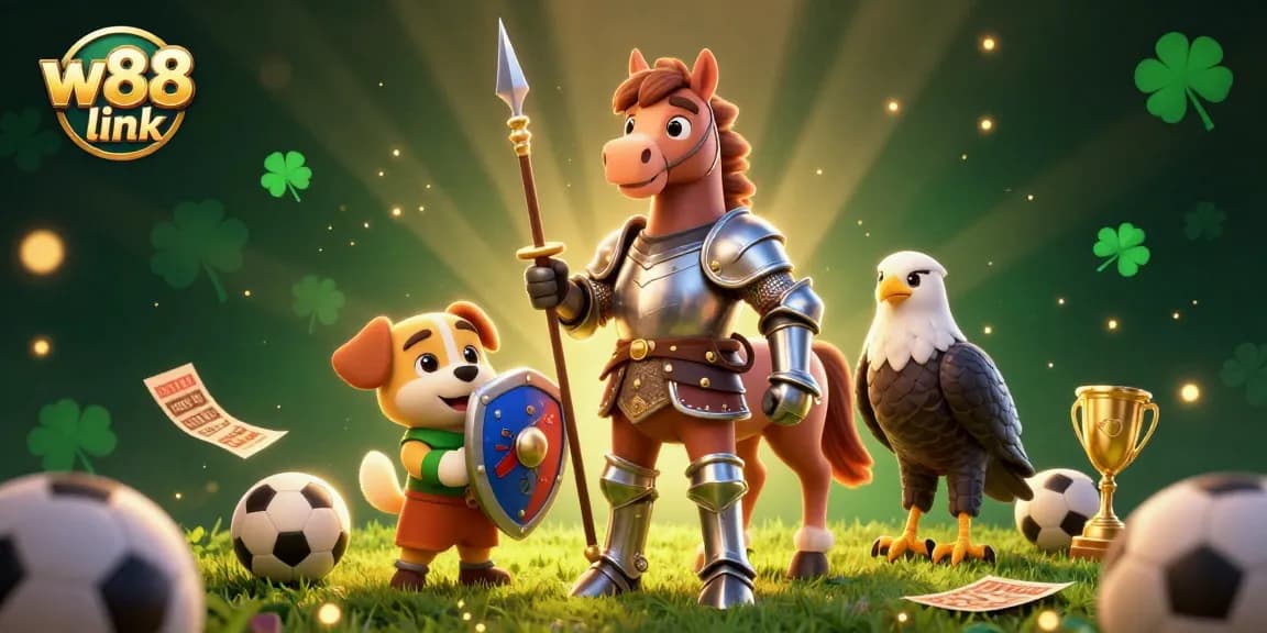 Engage with the thrilling w88 link for sports betting excitement with medieval knight and adventure elements.