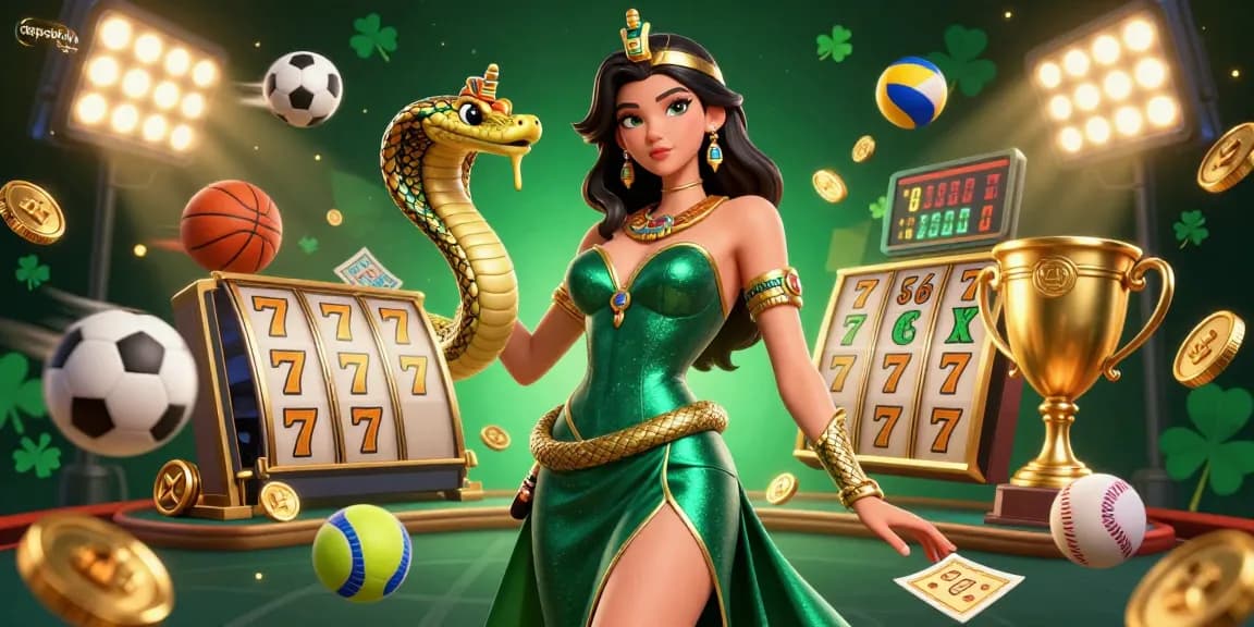 Experience rapid transactions by depositing via QRIS in this vibrant casino digital illustration.