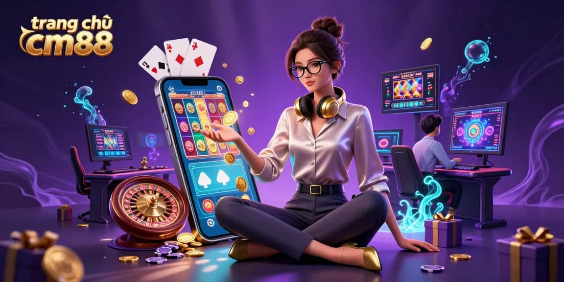 Experience winning with trang chủ cm88's vibrant online casino games surrounded by stunning visuals.