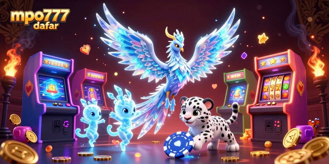 Experience thrilling entertainment with mpo777 daftar, featuring engaging characters and casino elements.