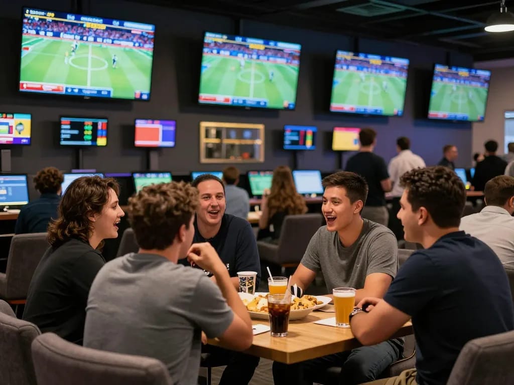 Experience thrilling sports betting at dash88 with friends, analyzing odds and strategies.