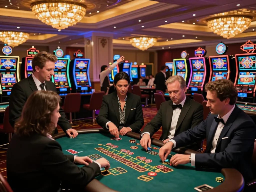 Experience thrilling gameplay and strategic wins at 789 win casino with vibrant table games in action.