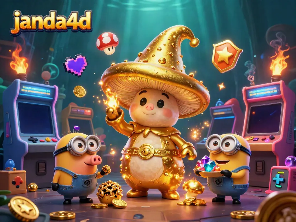 Menangkan game di janda4d dengan pesona karakter kartun 3D yang memukau