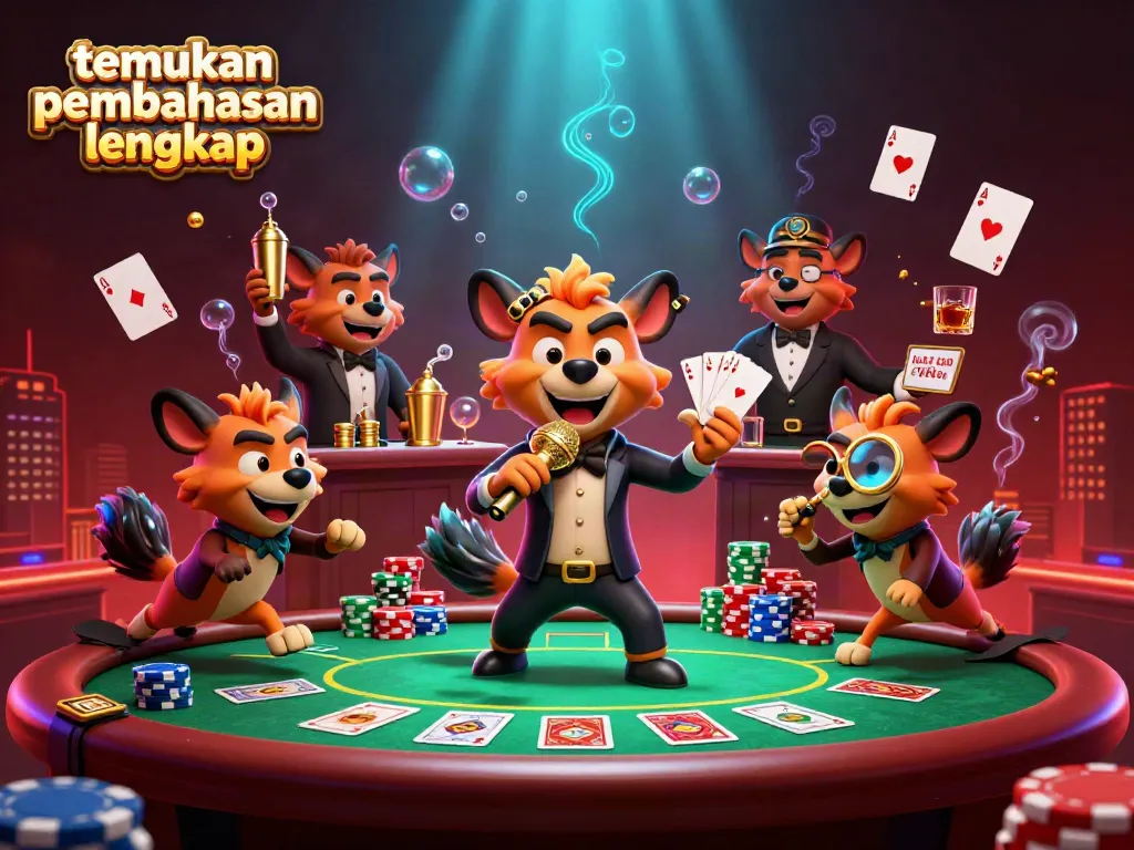 Gambaran kasino penuh warna dan hidup dari hewan hyena, temukan pembahasan lengkap permainan di klub komedi.