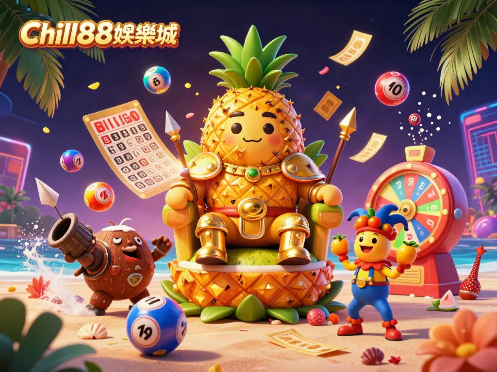 在Chill88娛樂城，玩者享受多元化娛樂體驗，搭配彩色彩票球和金色獎票，娛樂體驗無極限。