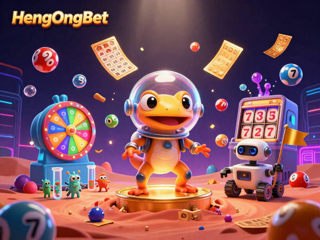 Join HengOngBet for thrilling casino adventures, featuring dynamic lucky elements and vibrant visuals.
