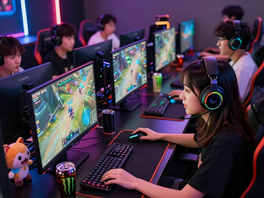 Exciting multiplayer gaming scene featuring players engaged with dew100 platform in a vibrant, immersive environment.