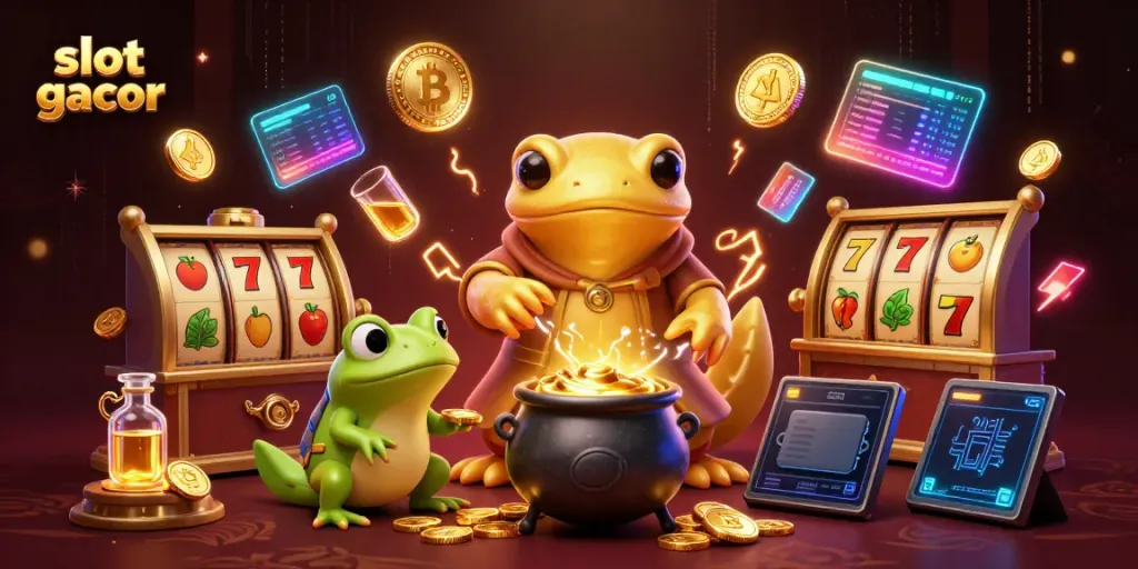 Raih kemenangan dalam slot gacor dengan ilustrasi penuh warna dan detail menakjubkan.