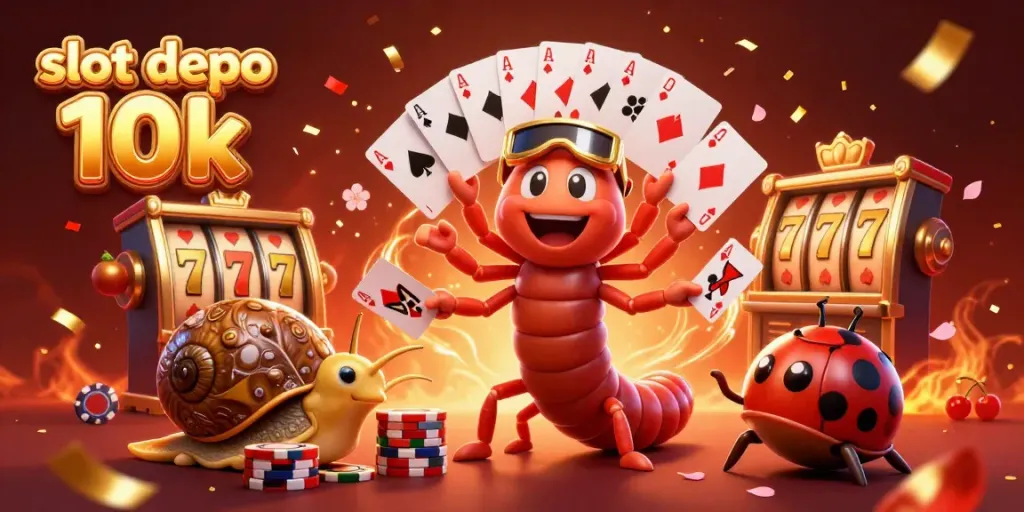 Menangkan jackpot dengan slot depo 10k melalui transaksi mudah menggunakan QRIS dan pulsa.