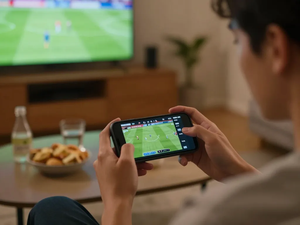Engaging mobile betting experience on nowgoal platform while watching a live football match