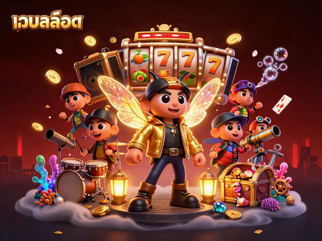 เสมือนจริง 3D แสดงให้เห็นถึงการเล่นเกมสล็อตเวบสล็อตที่น่าตื่นเต้นและเต็มไปด้วยสีสัน