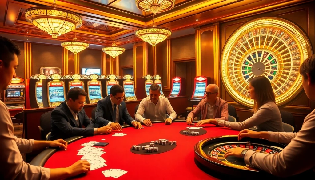 Experience thrilling poker action at 68win casino with luxurious ambiance and competitive gameplay.