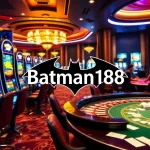 Experience the thrill of winning at Batman138's luxurious slot machines, showcasing excitement and elegance.